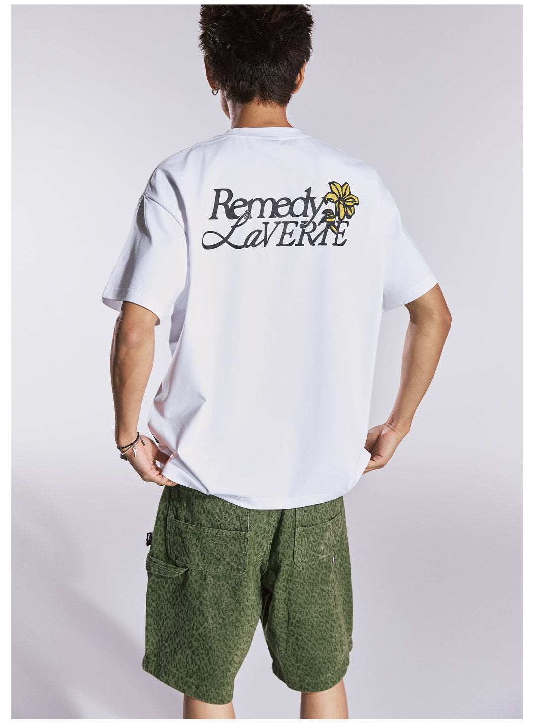 Remedy Small Flowers Foam Print Tee | Face 3 Face