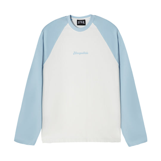 AFGK Logo Printing Raglan Long Sleeved Tee