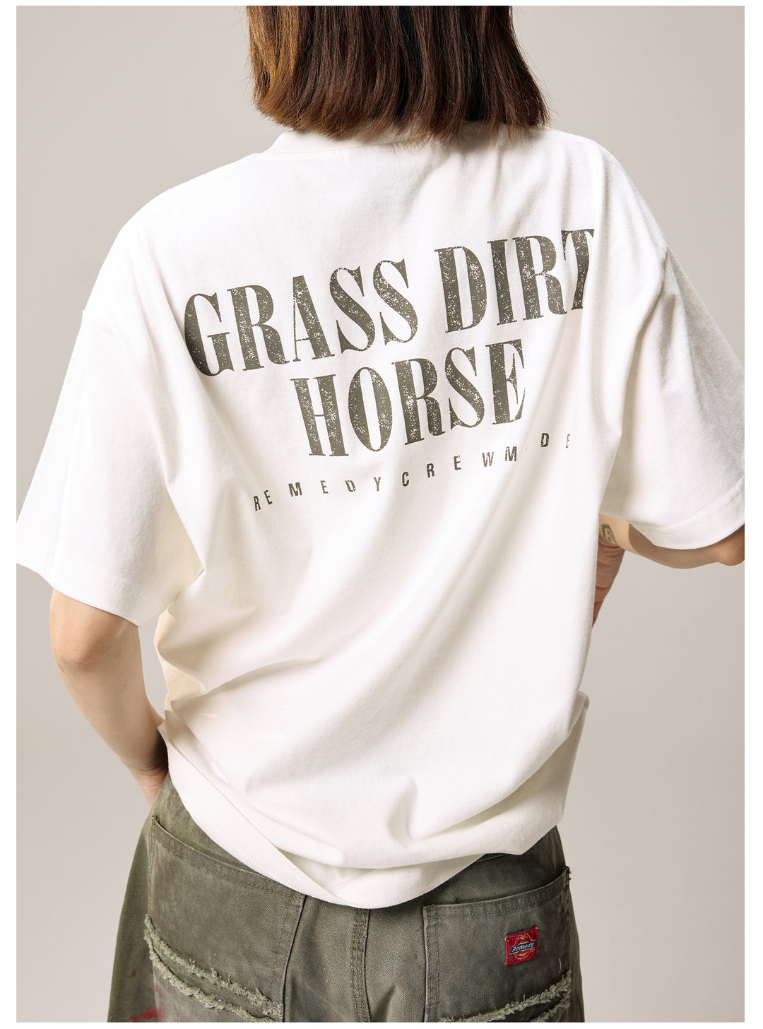 Remedy GRASS DIRT HORSE Print Tee | Face 3 Face