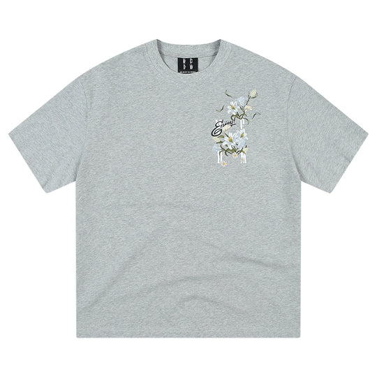 MEDM Orchid Rose Embroidered Tee | Face 3 Face