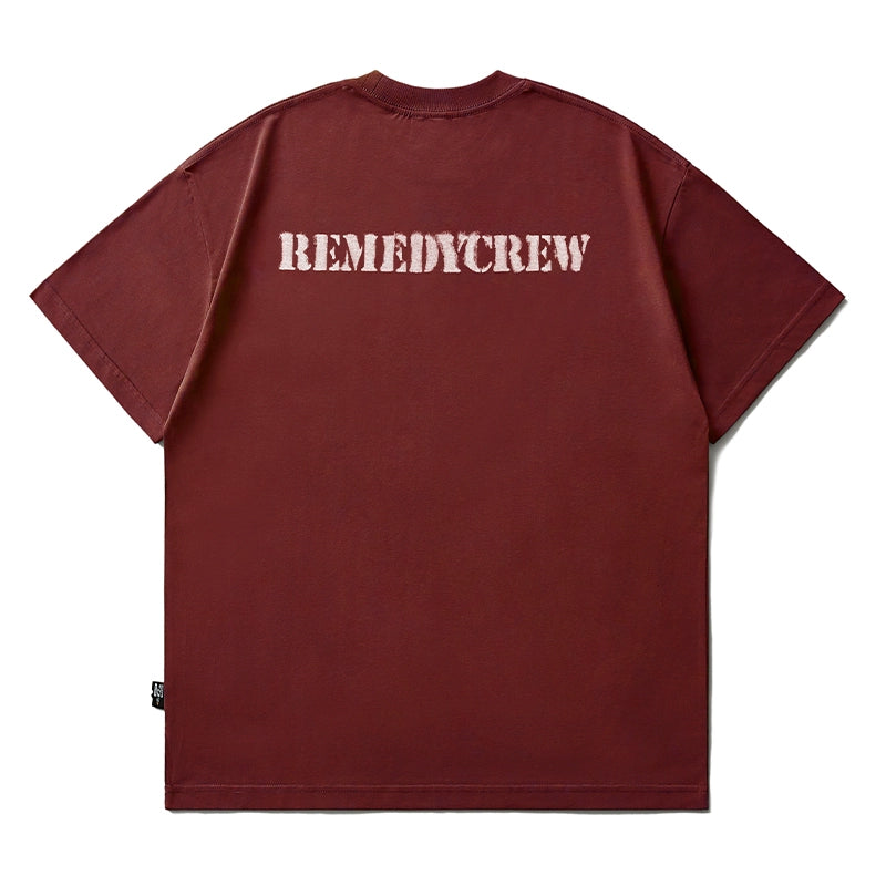 Remedy Military Stencil Print Tee | Face 3 Face