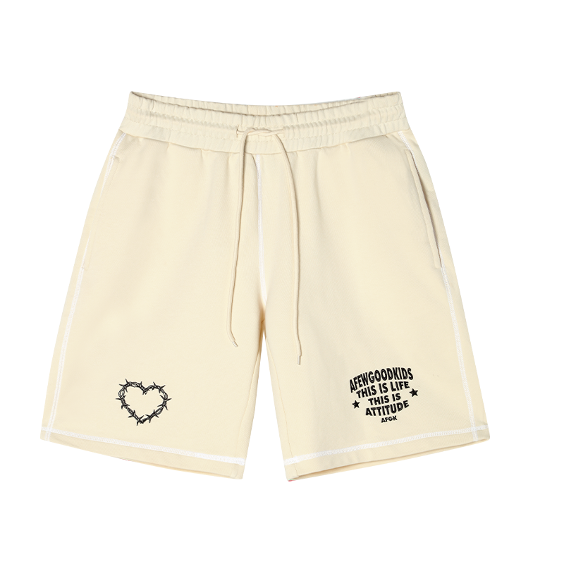 AFGK Bright Line Sweat Shorts