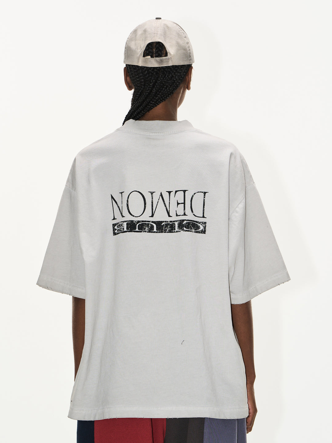 BLIND NO PLAN Washed and Aged Animal Print Tee | Face 3 Face