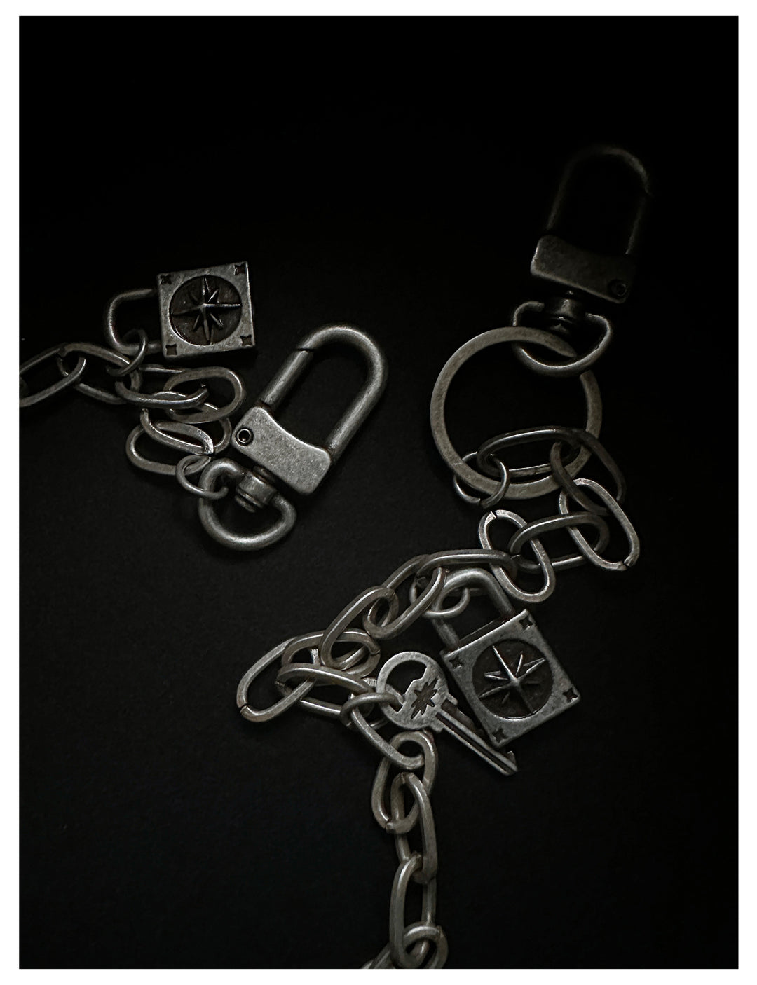 Remedy Key Lock Metal Wallet Chain | Face 3 Face