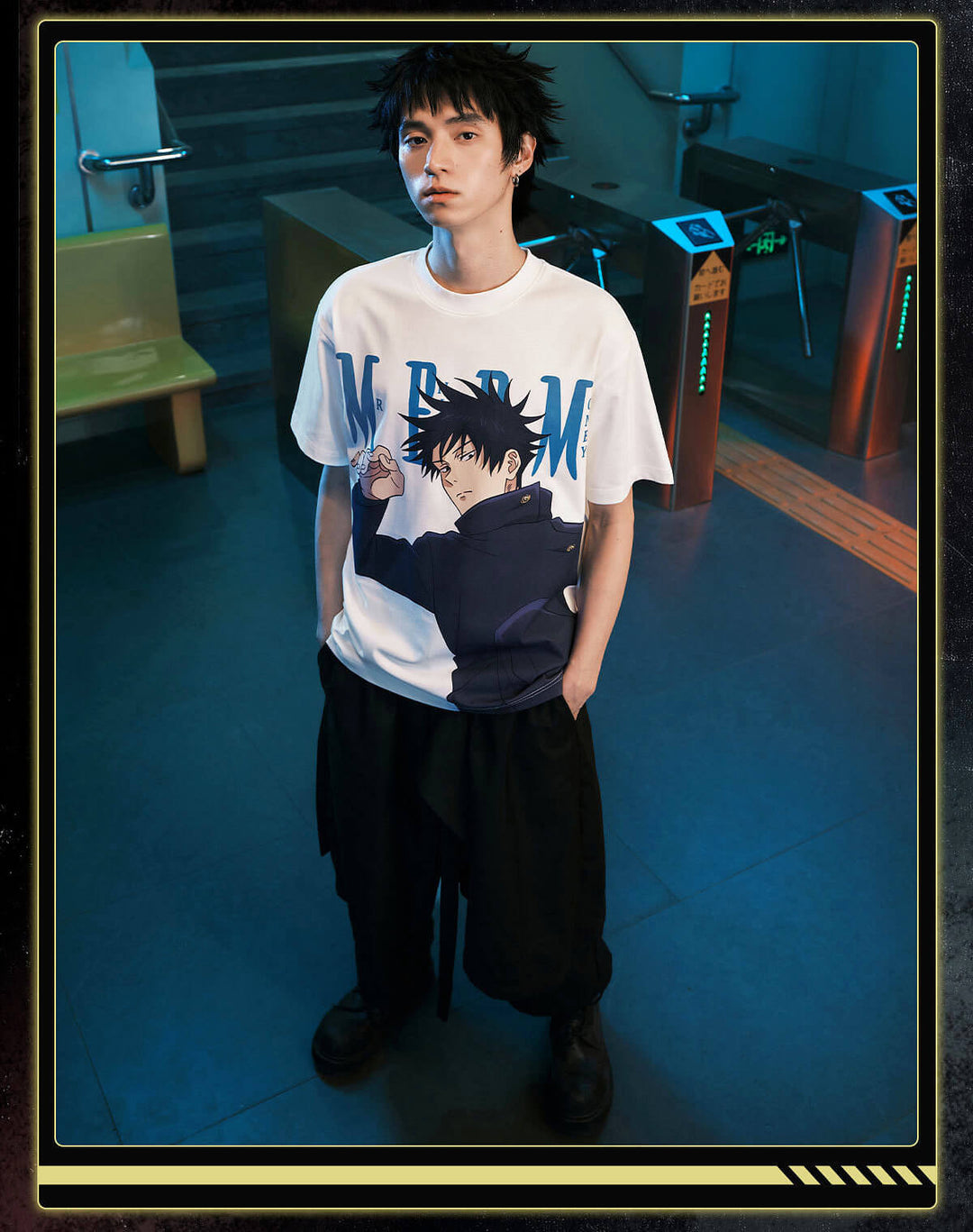 MEDM × Jujutsu Kaisen Shibuya Incident Arc Character Print Tee | Face 3 Face