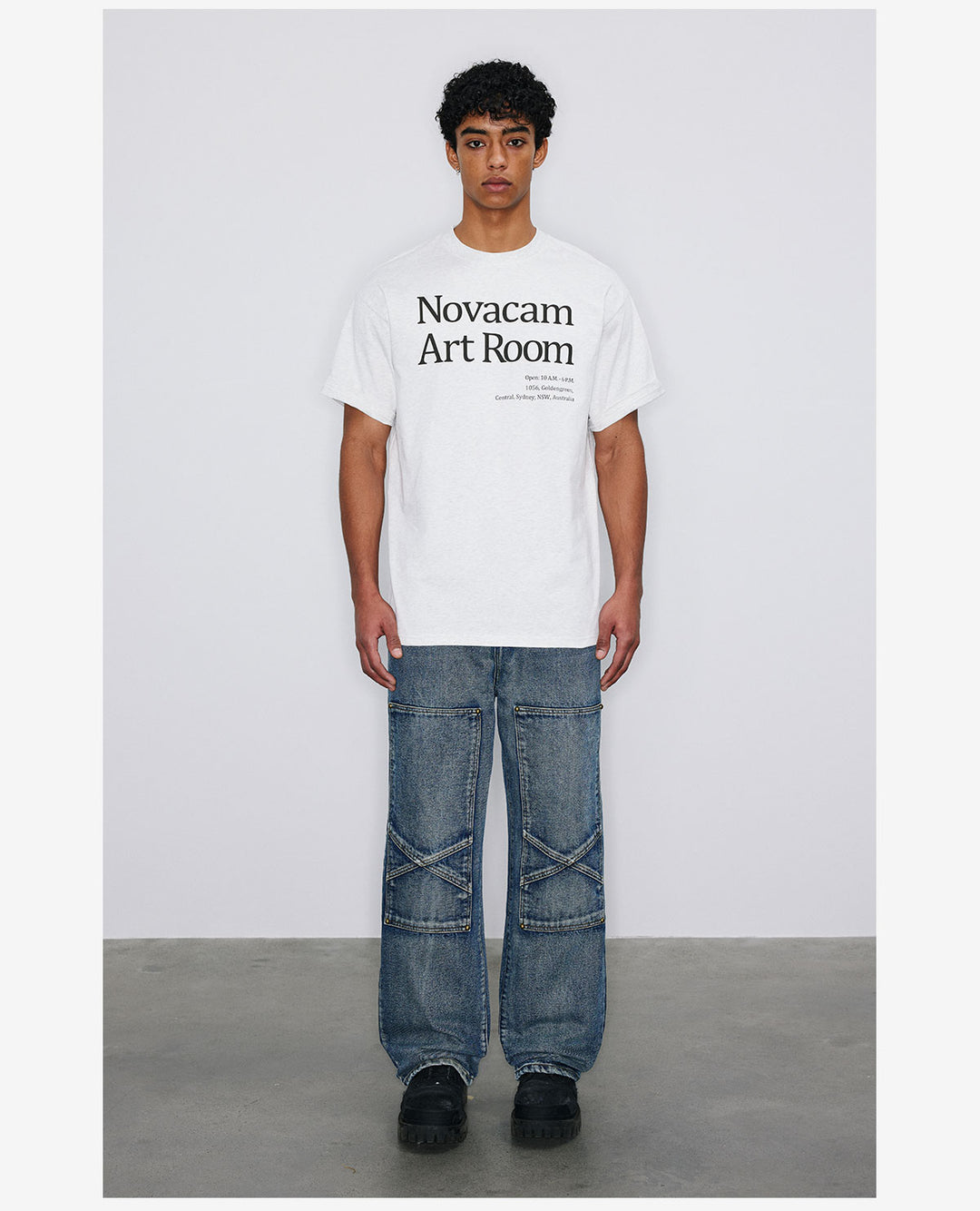 NOVACAM Novacam Art Room Logo Print Tee | Face 3 Face
