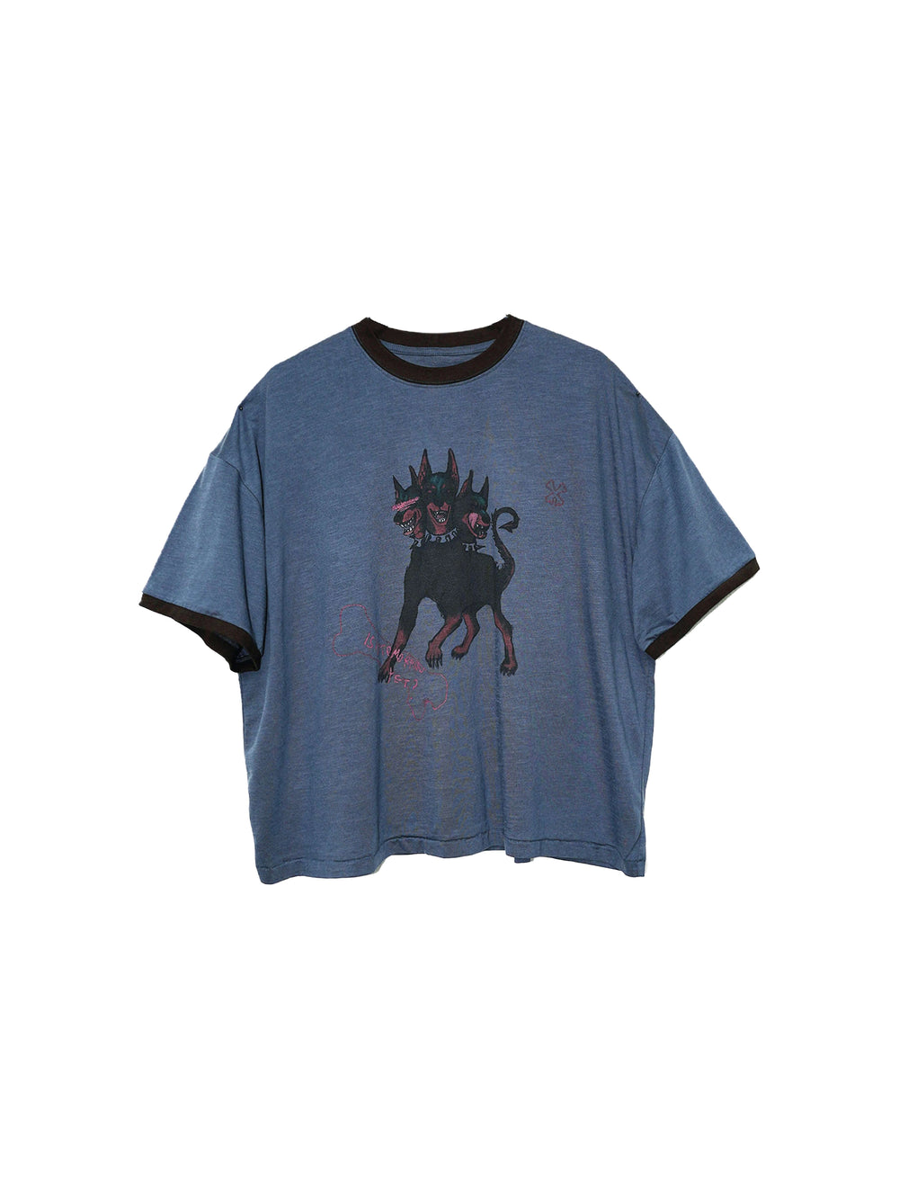 LIBERAFIT Cerberus Graphic Washed Vintage Tee | Face 3 Face