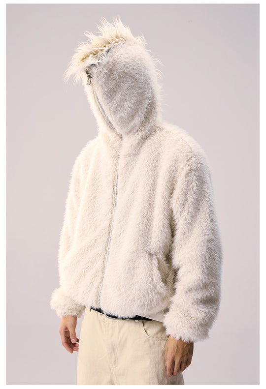 Remedy Faux Fur Mohawk Hooded Jacket | Face 3 Face