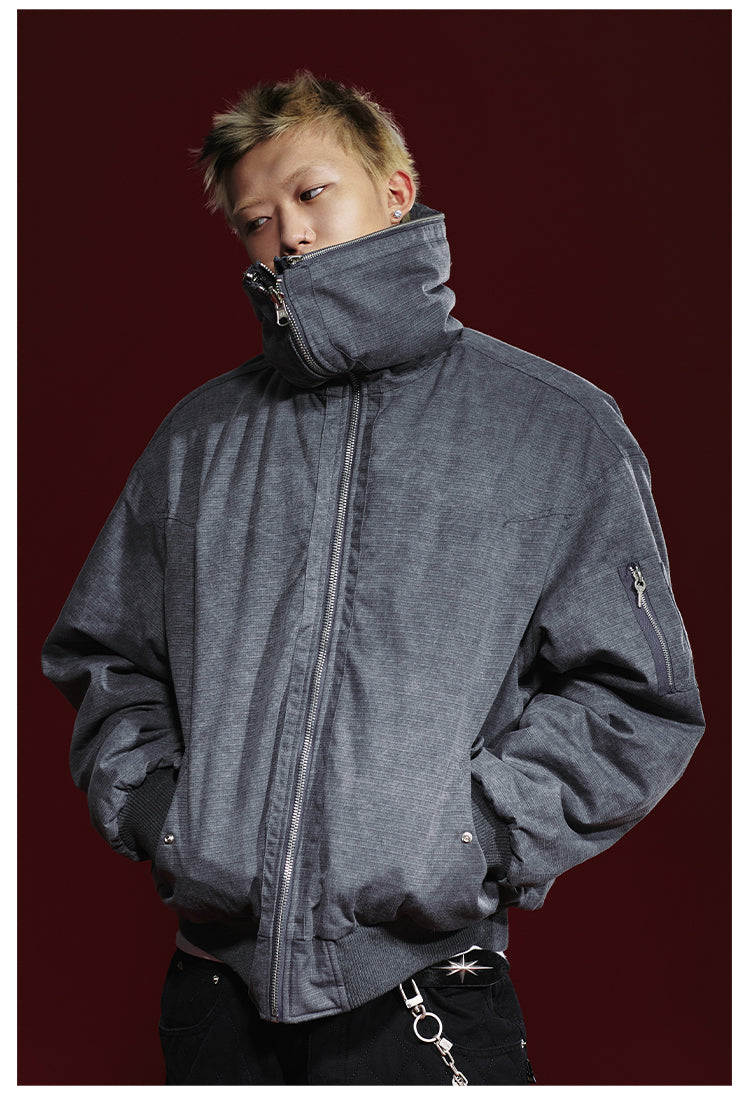 Remedy Multi Zipper Reversible MA-1 Bomber Jacket | Face 3 Face