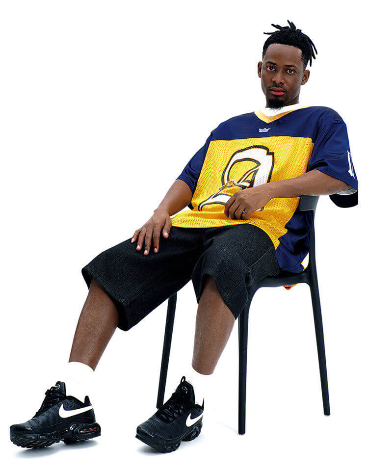 F3F Select Big Letter A Color Block Mesh Short Sleeve Jersey | Face 3 Face