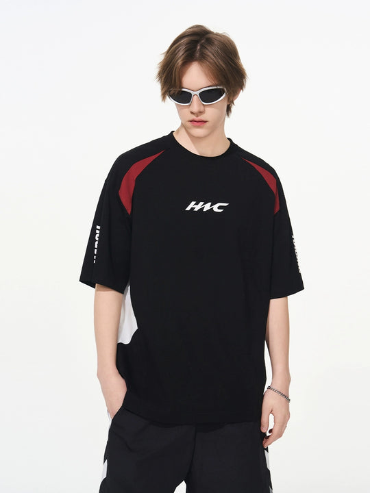 Harsh and Cruel Racing Mesh Panel Soccer Tee