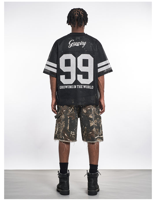 F3F Select Cutoff Double Knee Tree Camouflage Shorts | Face 3 Face