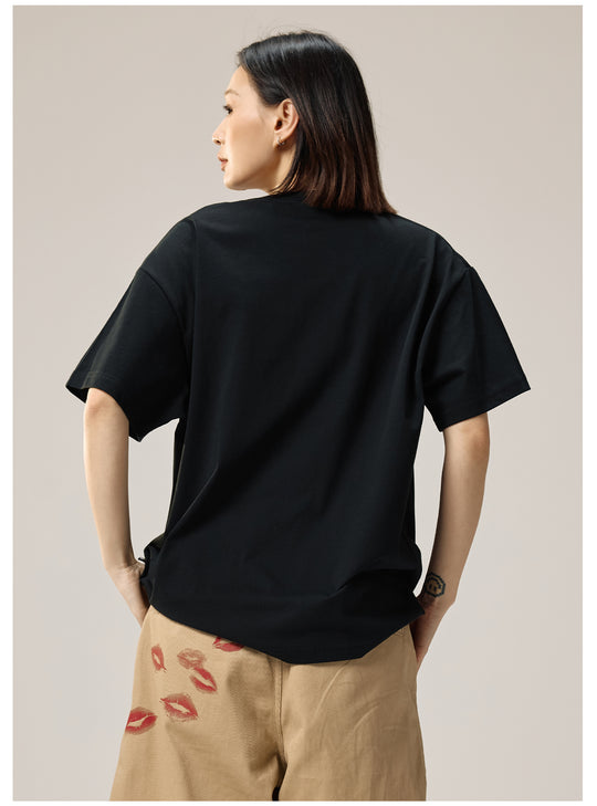 Remedy Airbrushed Kiss Lips Print Tee | Face 3 Face