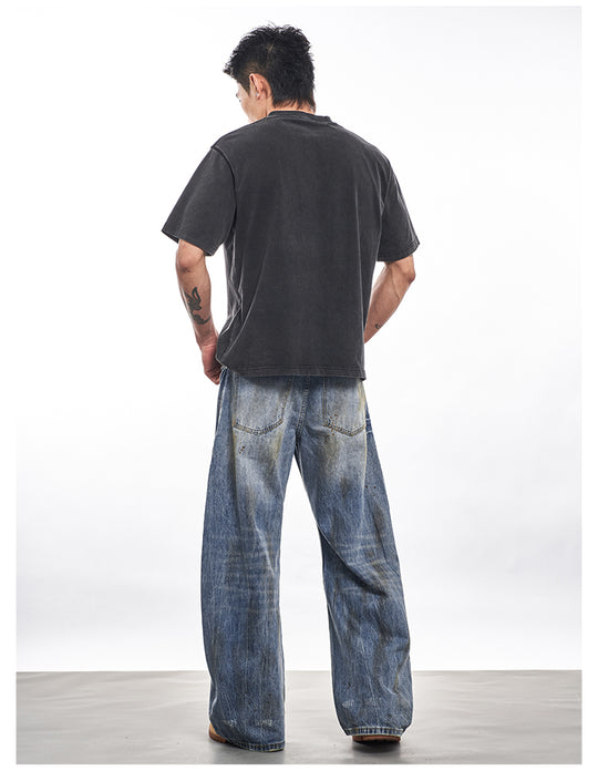 F3F Select Lightning Washed Distressed Jeans | Face 3 Face