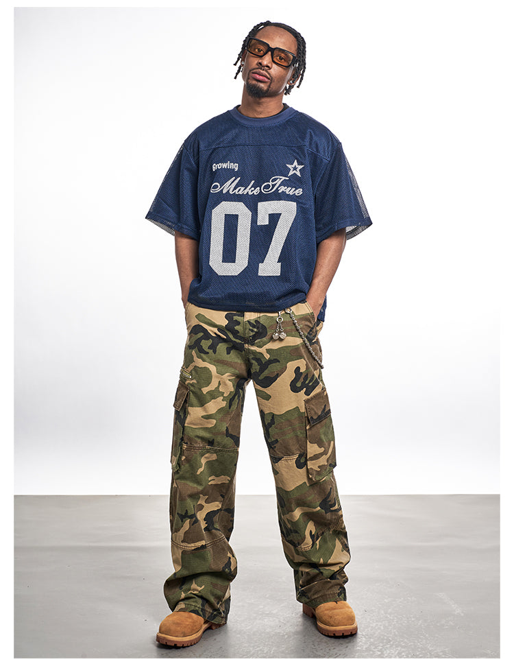 F3F Select Number 07 Print Mesh Jersey | Face 3 Face