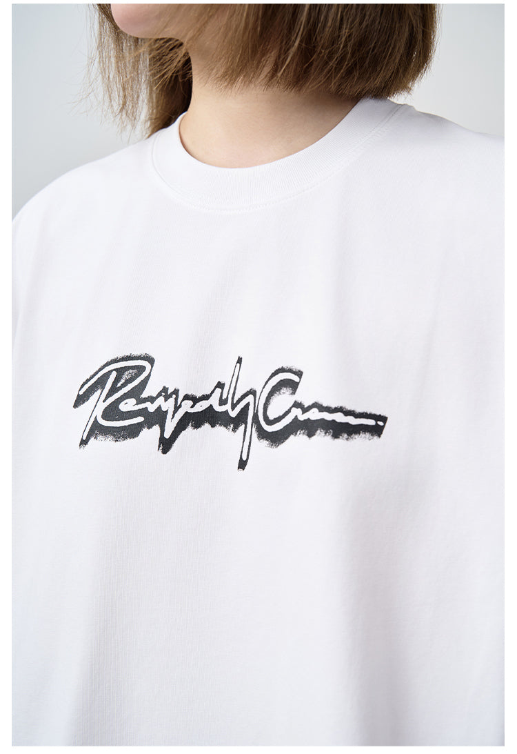 Remedy Handwritten Logo Print Tee | Face 3 Face