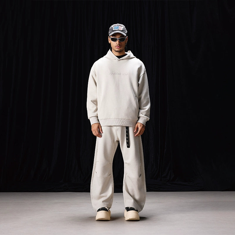 Labt Wool Air Layer Embroidered Hoodie | Face 3 Face
