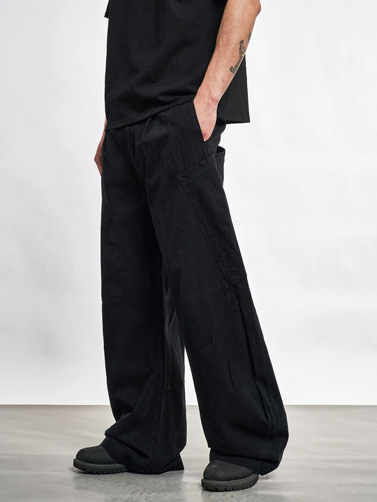 F3F Select Big Pocket Black Machete Pants | Face 3 Face