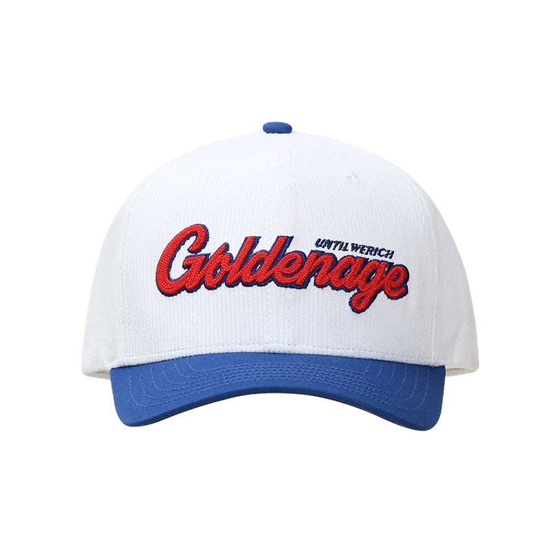 UNTILWERICH 3D Embroidered Corduroy Baseball Cap | Face 3 Face