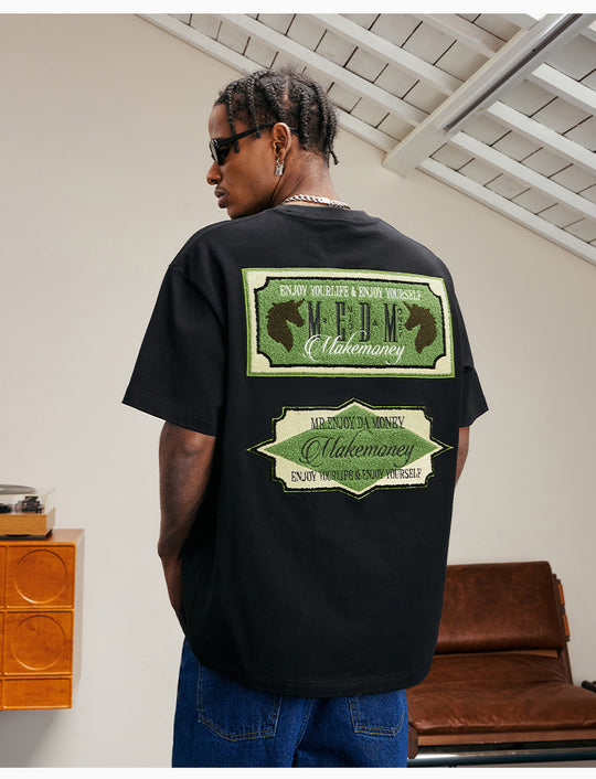 MEDM Terry Logo Patch Tee | Face 3 Face