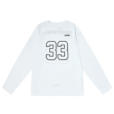 JUST VIBE 33 Numbering Printed Mesh Hockey Jersey | Face 3 Face