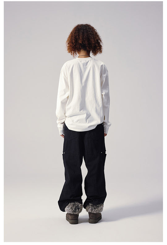 Remedy Puppy Print Long Sleeve Tee | Face 3 Face