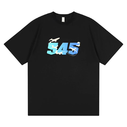 S45 Airplane Gradient Logo Tee | Face 3 Face