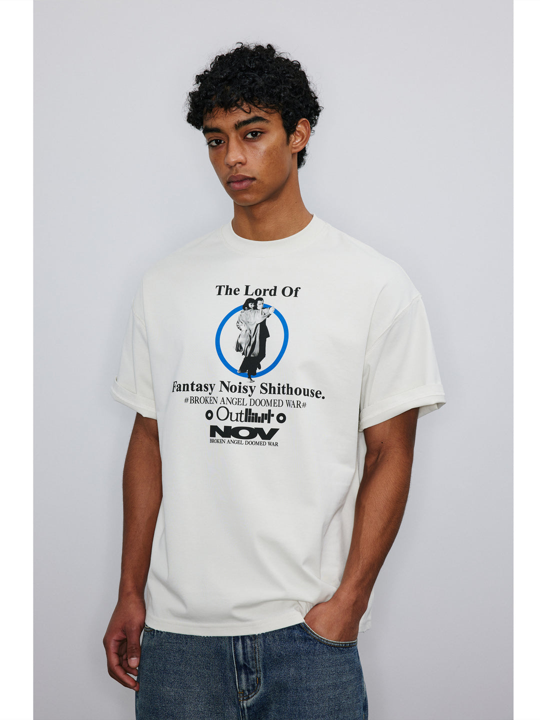 NOVACAM Fantasy Print Vintage Washed Tee | Face 3 Face