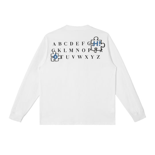 YADcrew Hello Saturday Long Sleeve Tee