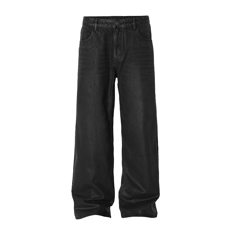 JHYQ Brush Wax Denim Jeans