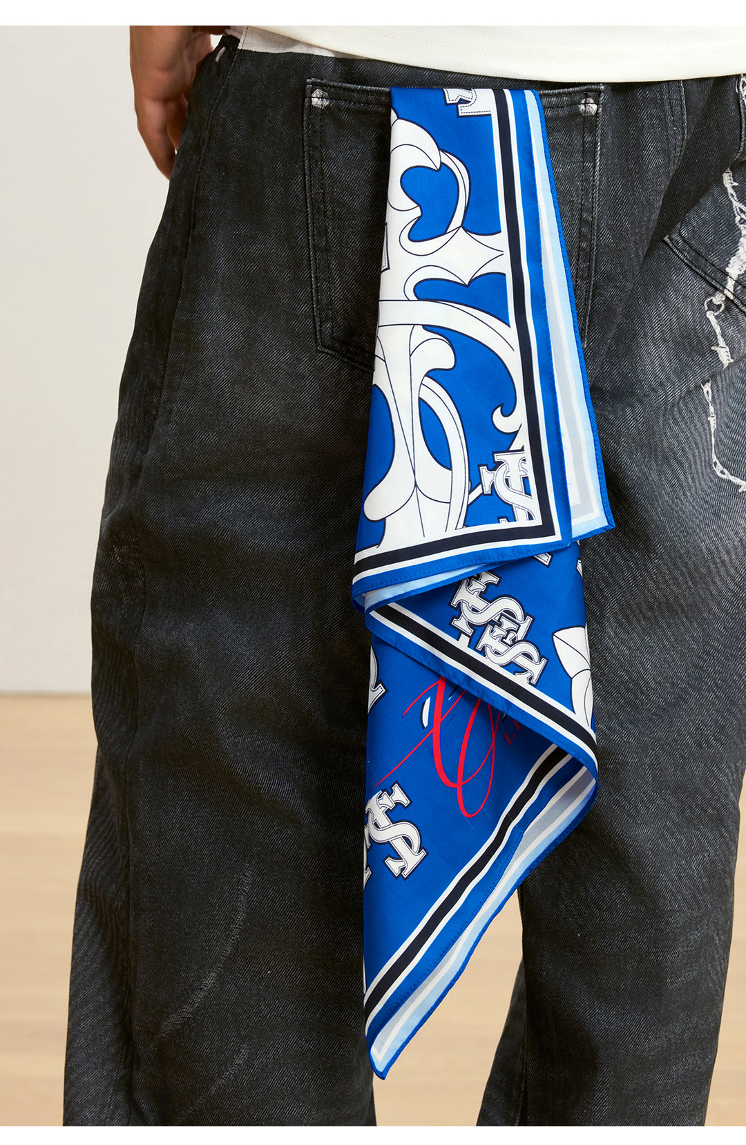 Small Town Kid Cross Logo Square Scarf / Bandana | Face 3 Face