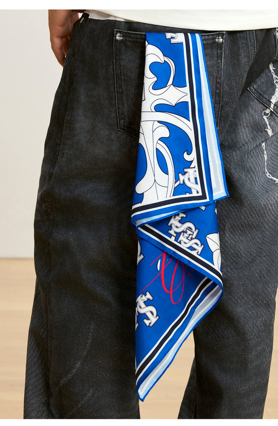 Small Town Kid Cross Logo Square Scarf / Bandana | Face 3 Face