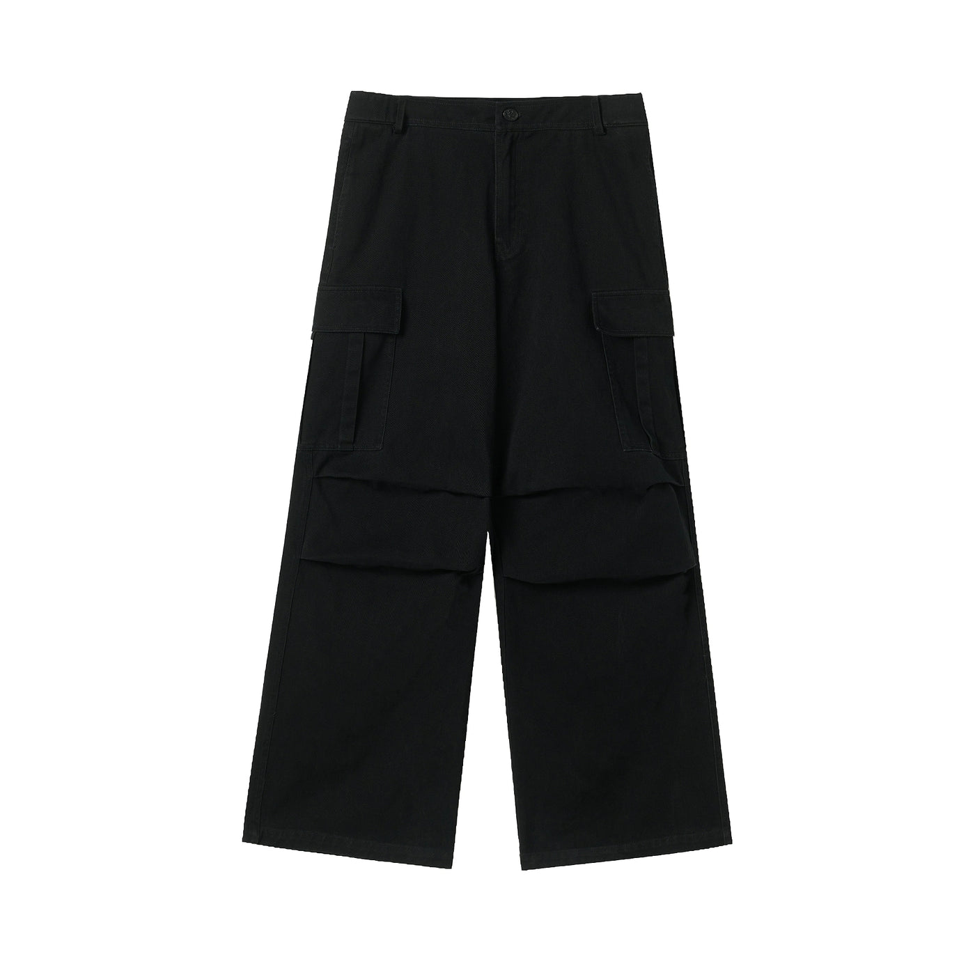 JHYQ Washed Pleated Work Baggy Cargo Pants | Face 3 Face