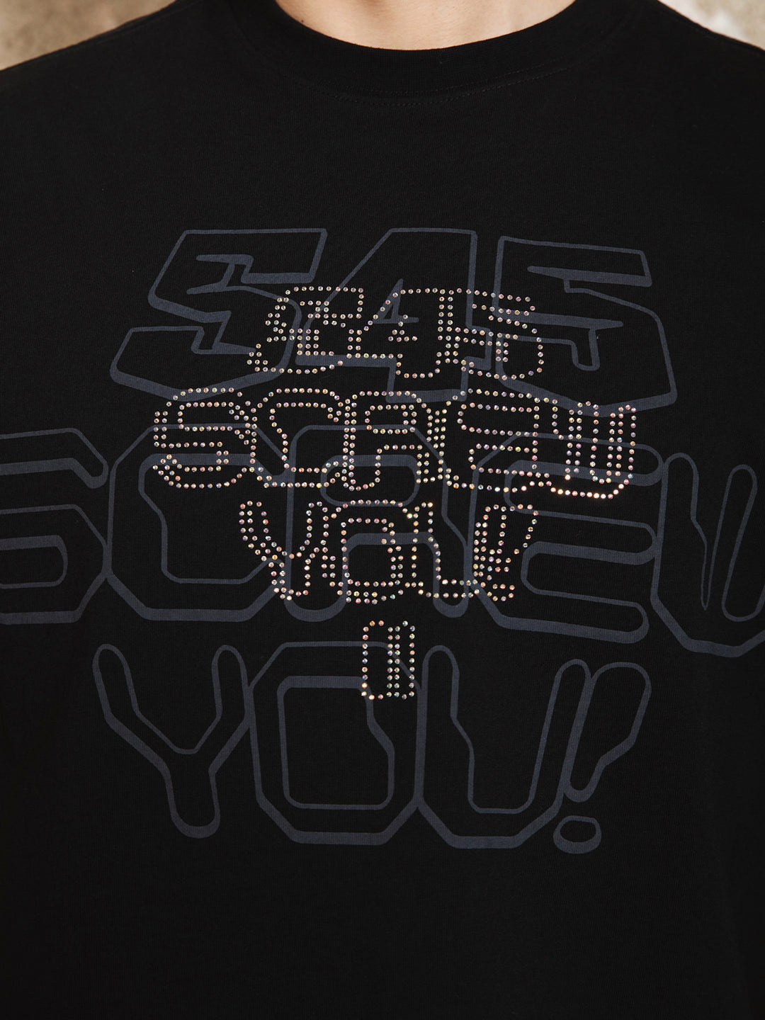 S45 Hot Diamond Printed Tee | Face 3 Face