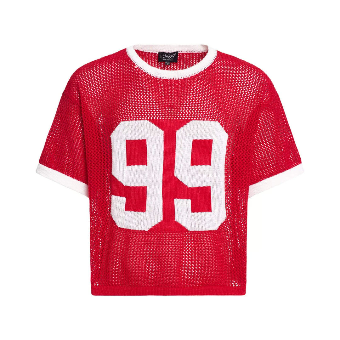 F3F Select 99 Numbering Mesh Knit Short Sleeve Jersey | Face 3 Face