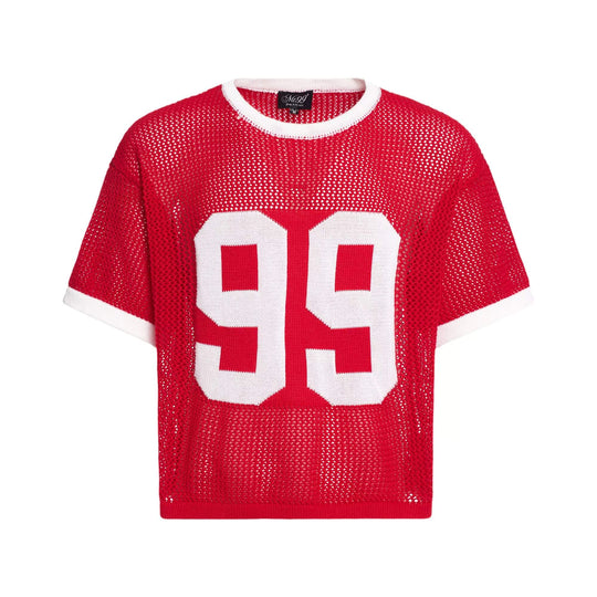 F3F Select 99 Numbering Mesh Knit Short Sleeve Jersey | Face 3 Face