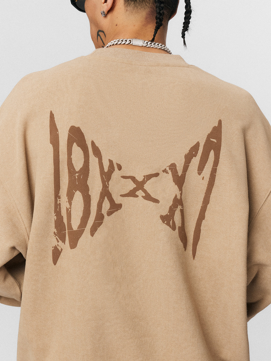 1807 18x7 Printed Batik  Sweatshirt | Face 3 Face