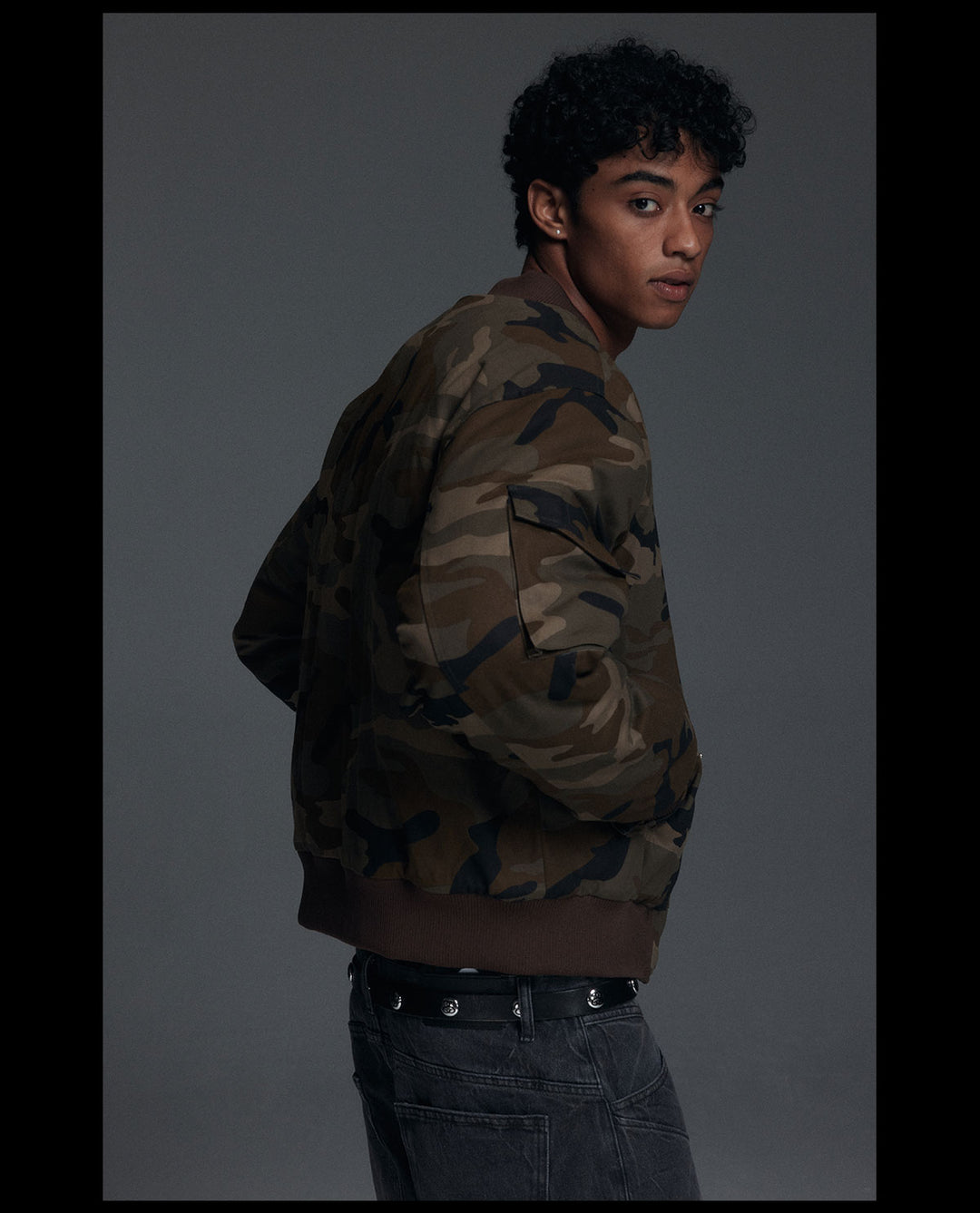 NOVACAM Camouflage MA-1 Military Jacket | Face 3 Face