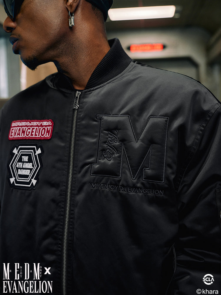 MEDM x EVA Fourth Angel Sachiel MA-1 Bomber Down Jacket | Face 3 Face