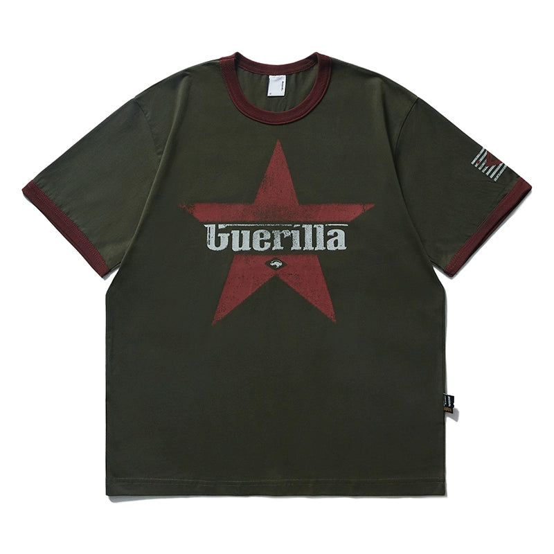 Remedy Aged Star Print Tee | Face 3 Face