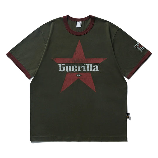 Remedy Aged Star Print Tee | Face 3 Face