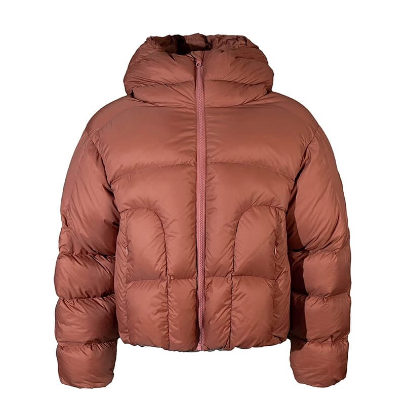 TGFCLUB Oversized Short Hooded Down Jacket | Face 3 Face