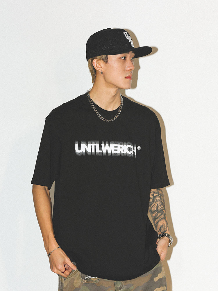 UNTILWERICH Ghost Logo Printed Tee | Face 3 Face