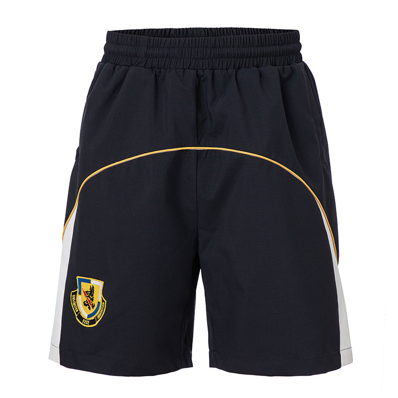 F2CE Contrast Color Patch Embroidered Track Shorts | Face 3 Face