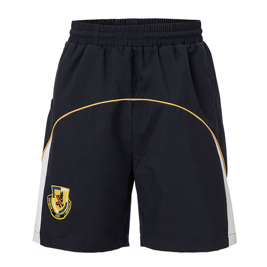 F2CE Contrast Color Patch Embroidered Track Shorts | Face 3 Face