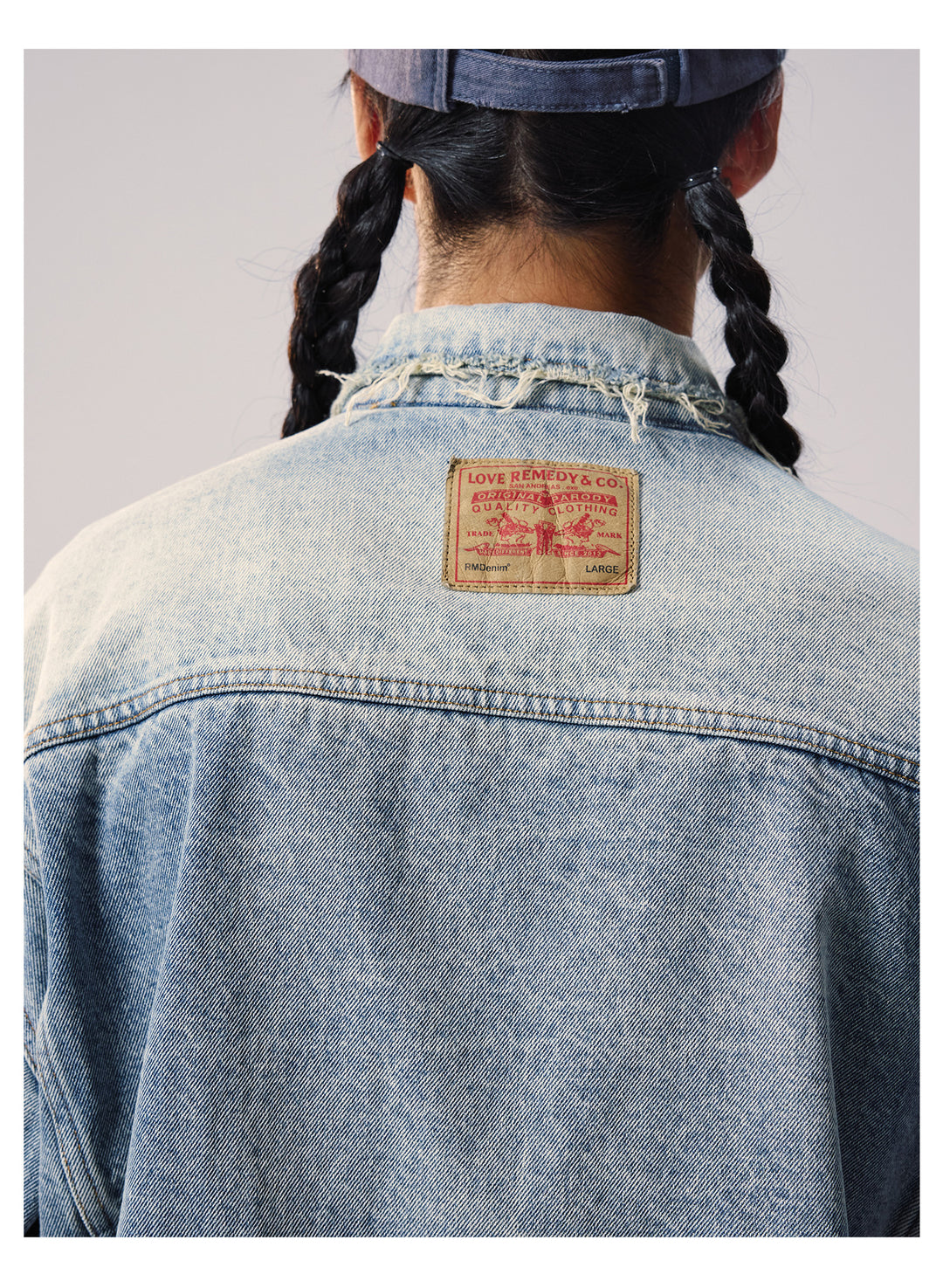 Remedy Washed Short Denim Jacket | Face 3 Face