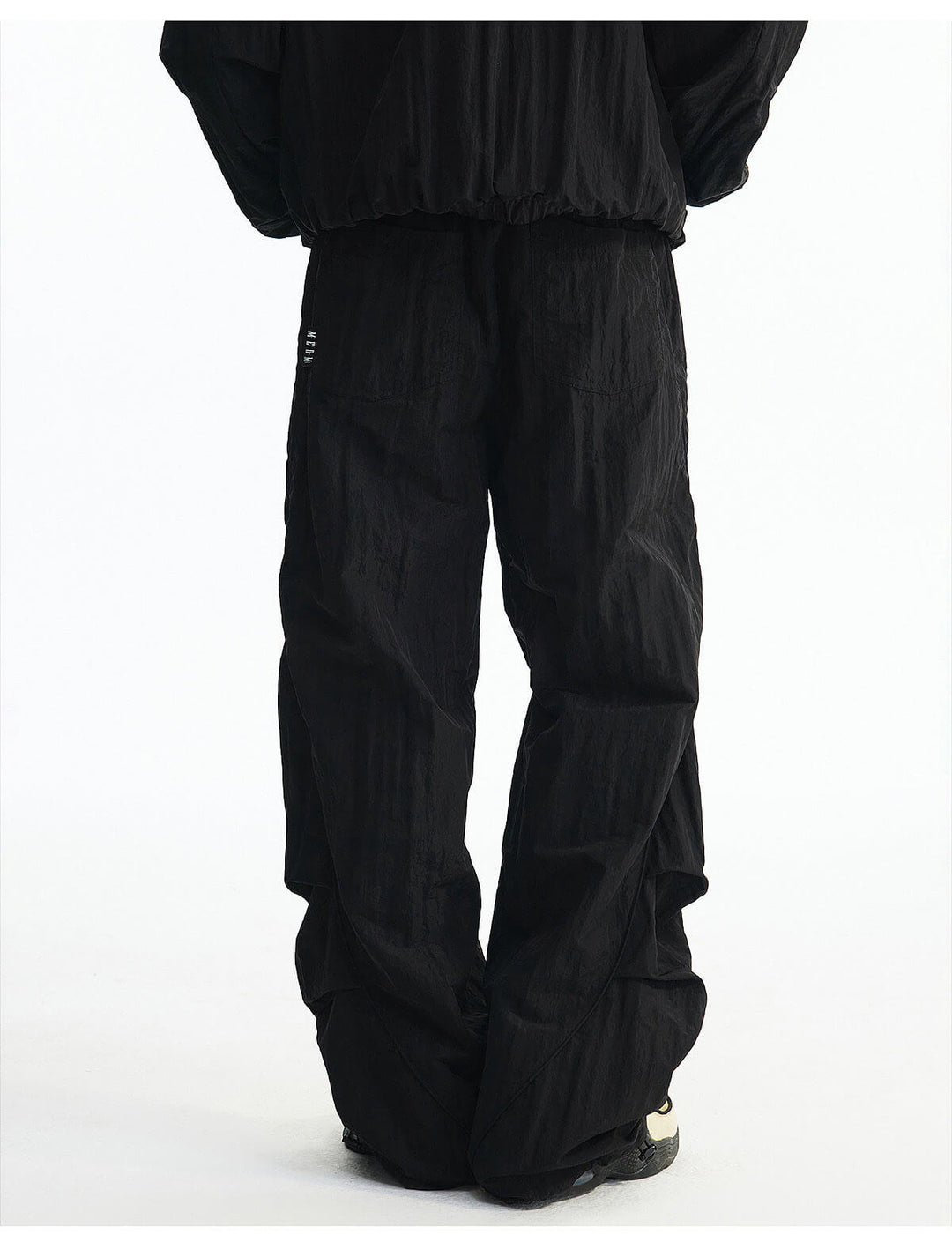 MEDM Sheen Texture Lightweight Utility Track Pants | Face 3 Face