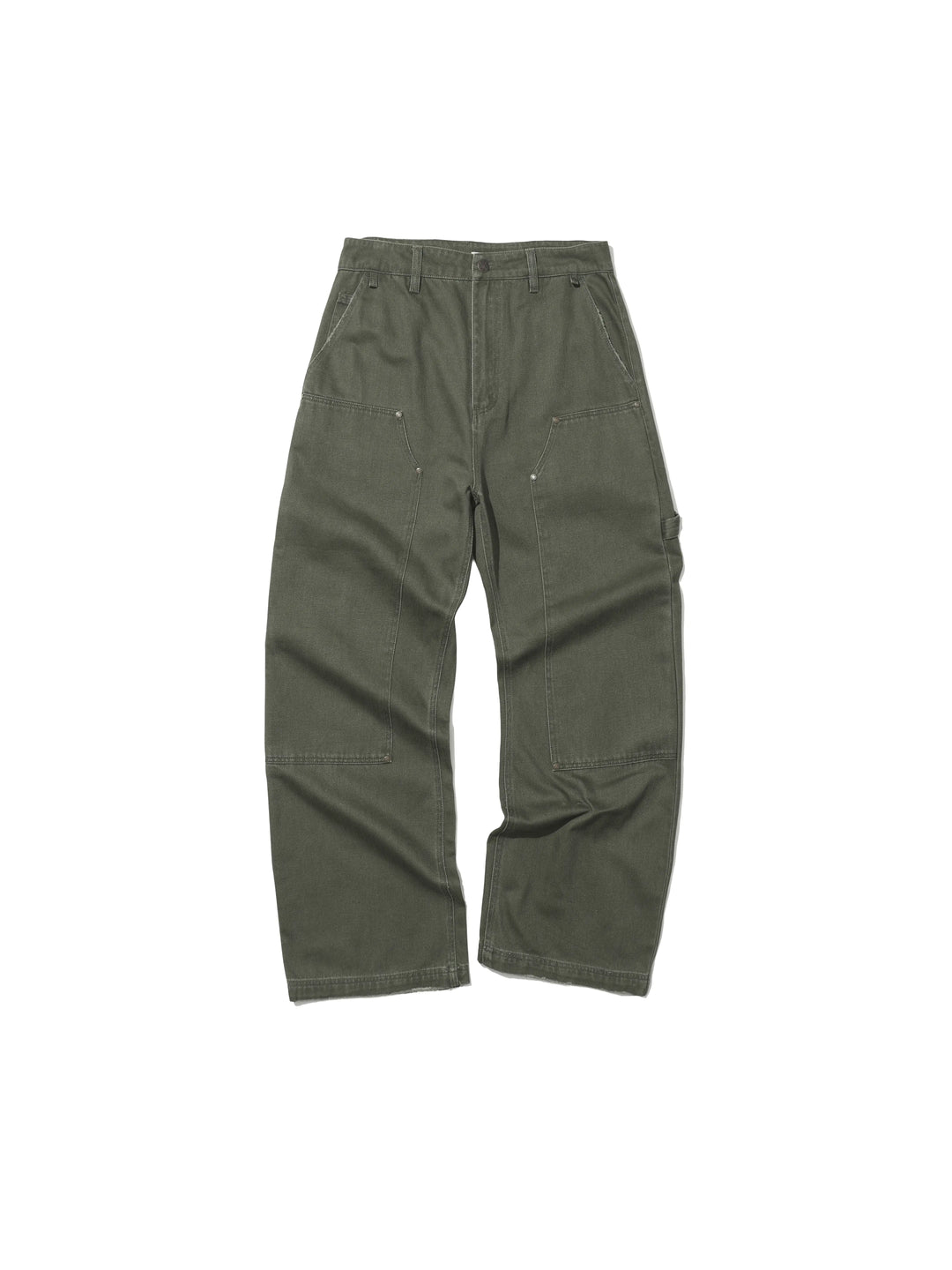 LIBERAFIT Washed Double Knee Work Pants | Face 3 Face