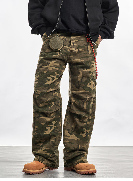 F3F Select Camouflage Relaxed Fit Work Pants | Face 3 Face