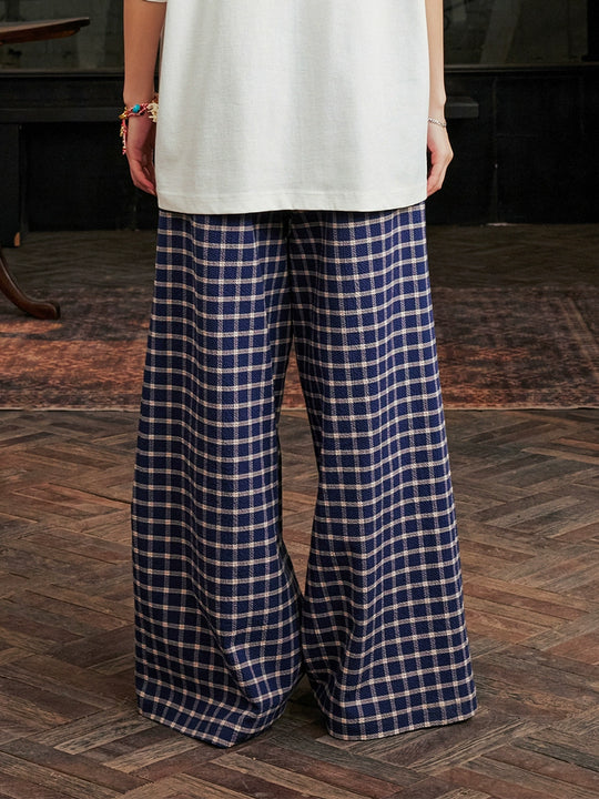 Harsh and Cruel Casual Plaid Baggy Pants | Face 3 Face